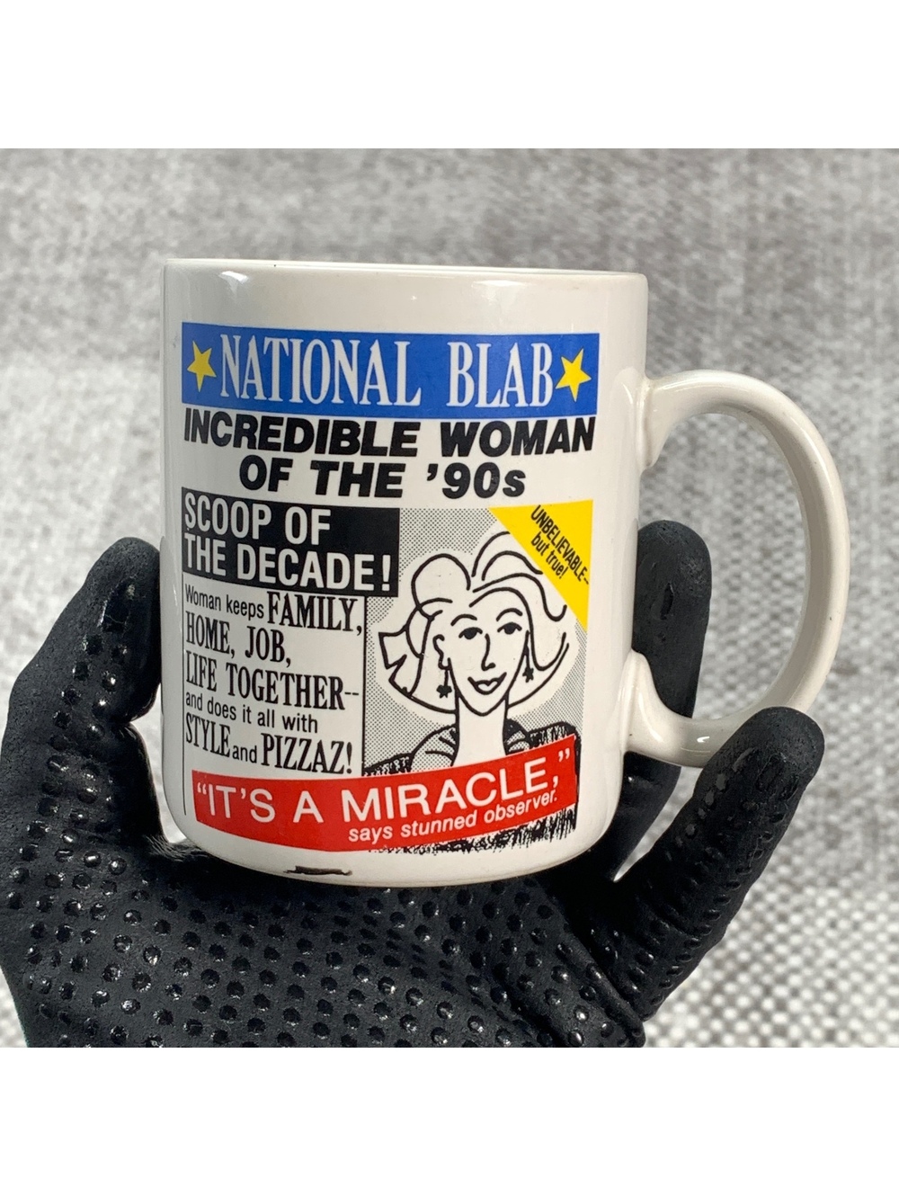 Hallmark National Blab 90s Themed Ceramic Coffee Mug